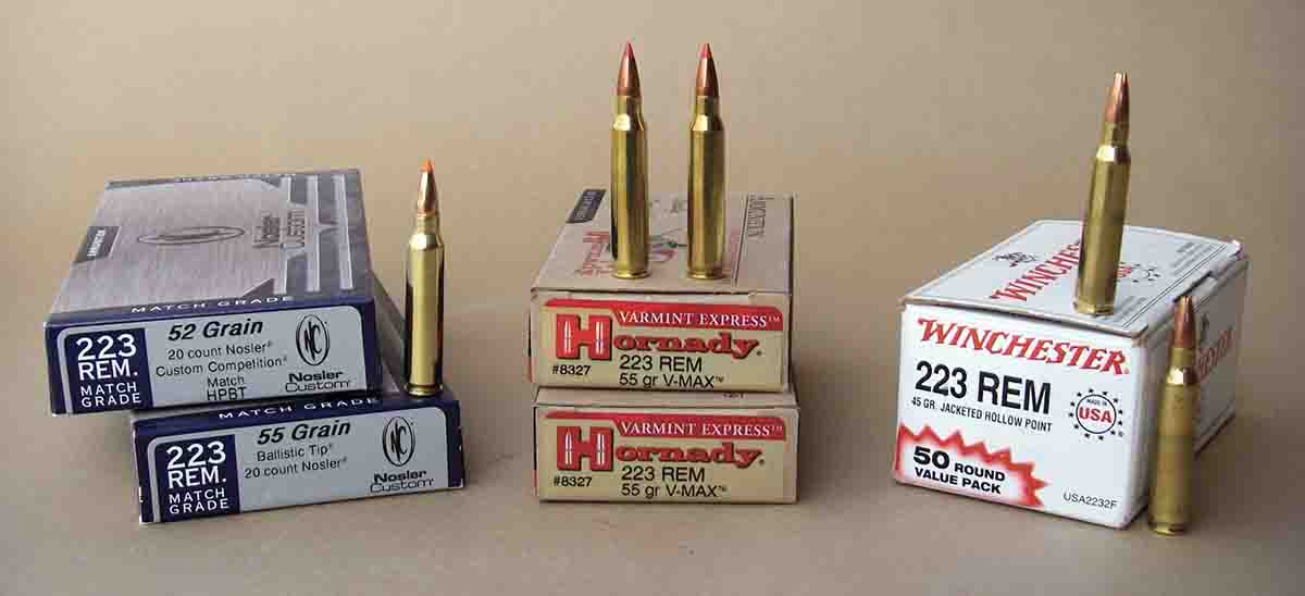 Factory .223 Remington loads often provide good accuracy, but the cartridge is a great choice for handloaders who want to duplicate or even exceed factory ammunition  ballistics.